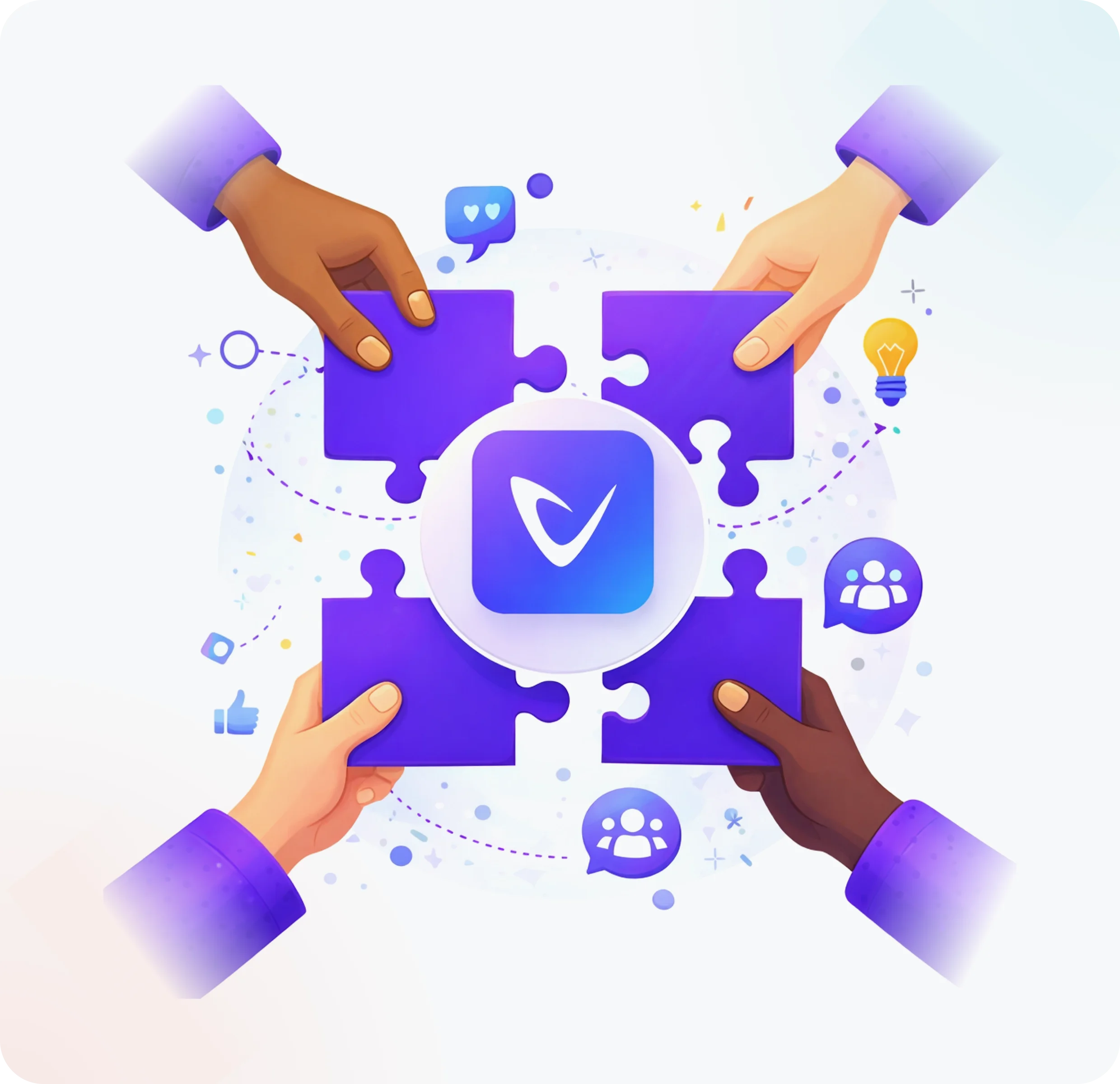 Enterprise-ready platform illustration